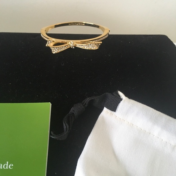 Kate Spade Gold Bow Accent Bracelet - Picture 2 of 3